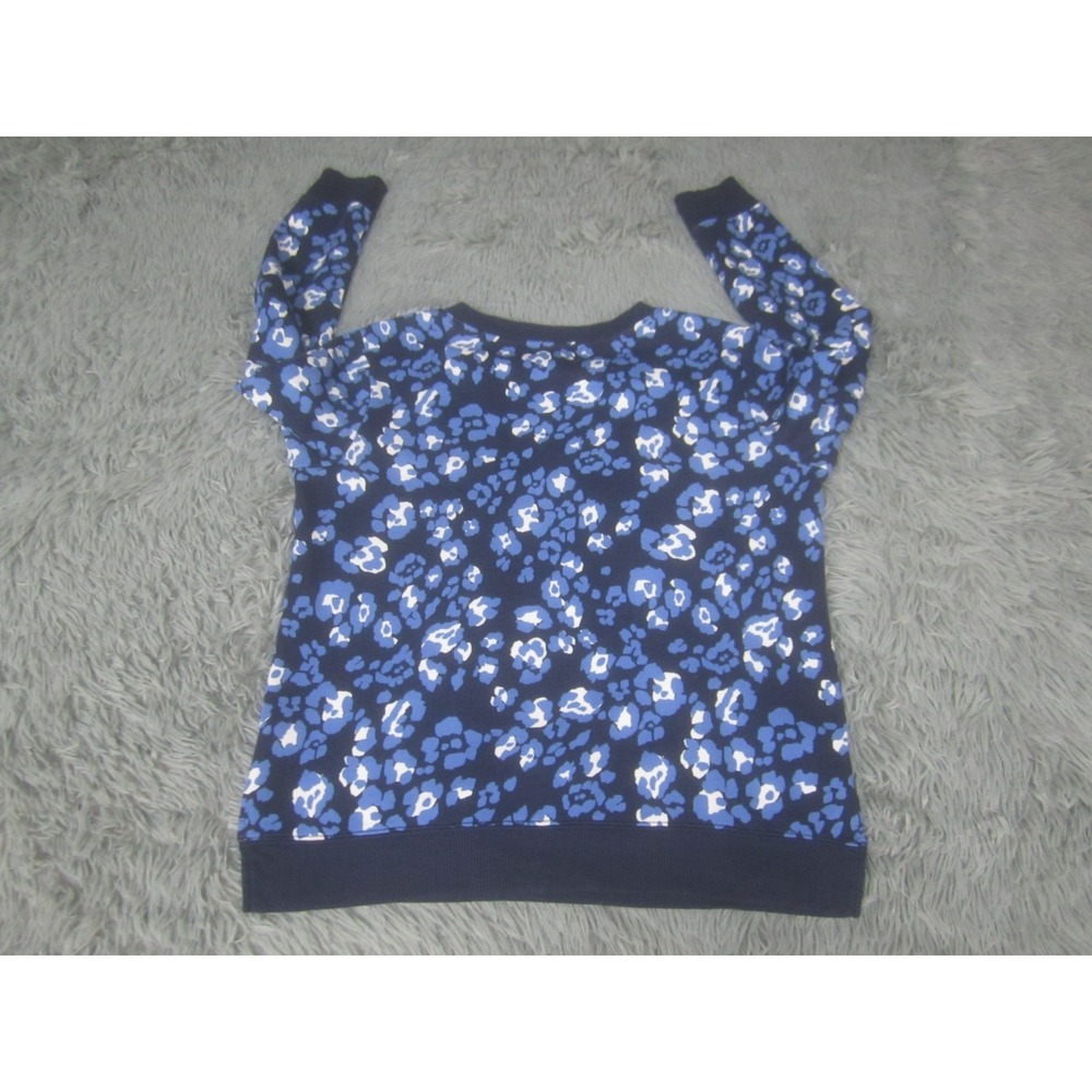 Talbots Shirt Womens Petite Small Floral Design Print Long Sleeve Crew Neck Top - Picture 5 of 8